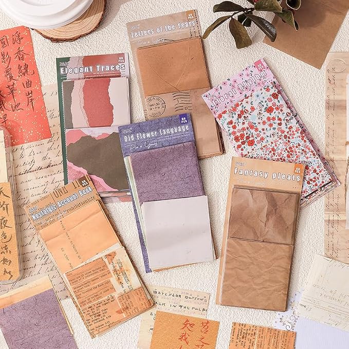 Vintage Scrapbook Background Paper - Image 6
