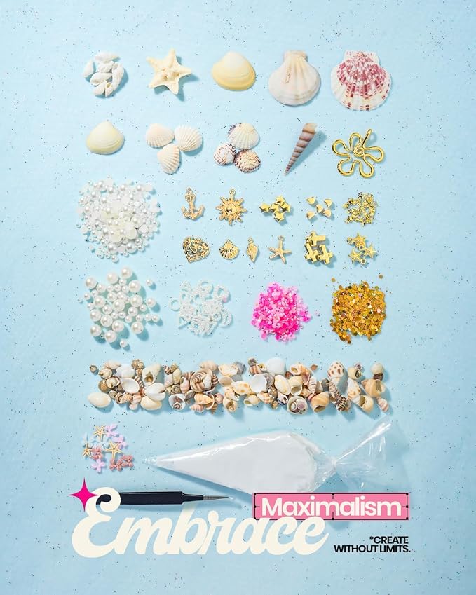 DoDoBeads Beach Junk Case Charms Kit, DIY Decoden Kits - Image 6