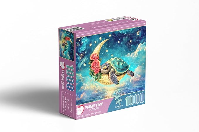 Sea Turtle Flower Puzzles 1000 Pieces Jigsaw Puzzle - Image 3