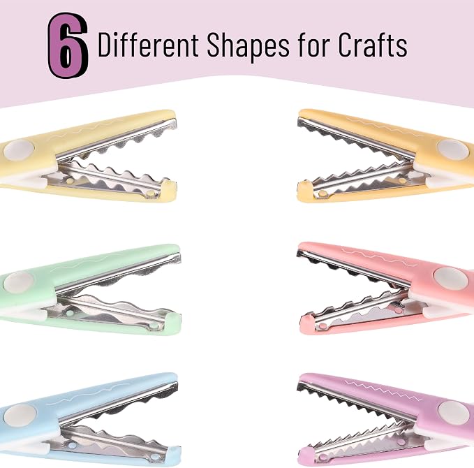 Mr. Pen- Craft Scissors Decorative Edge, 6 Pack, Scrapbooking - Image 4