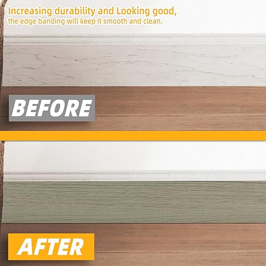 GSCIT Club Wood Grain Repair Tape, 2.4 inch X 250ft Self Adhesive Silver Walnut Grain Repair Patch for Tables, Chairs, Baseboards, Doors, Windows, Floors, Handicraft DIY.