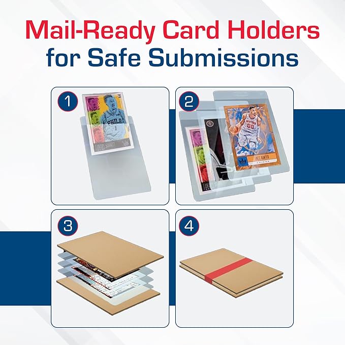 BCW Semi Rigid Card Holder #1 | 2000 Pack | Semi Rigid Card Sleeves - Image 5