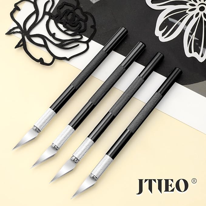 JTIEO Exacto Knife Set, 74 Pack Hobby Knife - Image 3