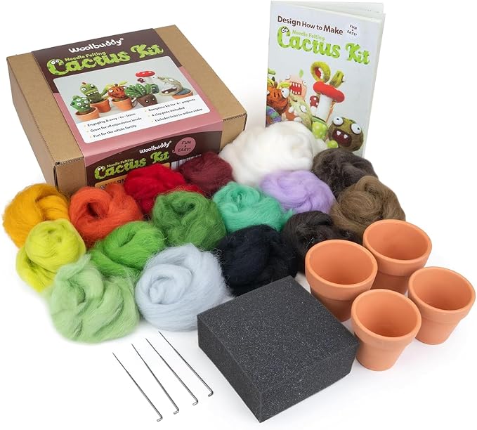 Woolbuddy Needle Felting Kit Starter Set - Image 2