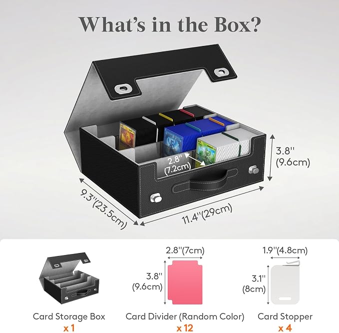Lifewit Trading Card Storage Box - Image 5