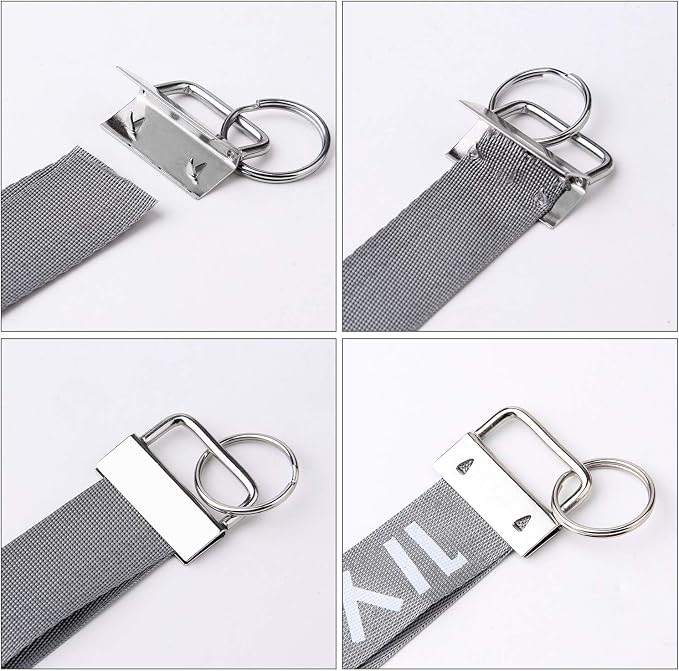 HRLORKC 50 Sets Key Fob Hardware Key Fob Keychain Wristlet - Image 5