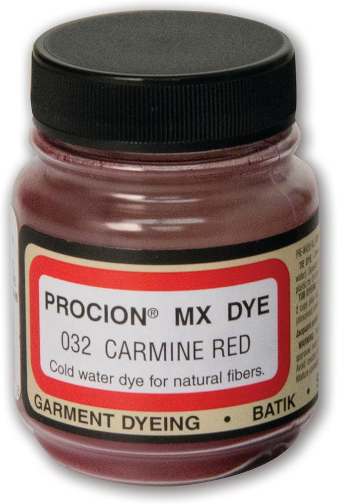Jacquard Procion Tie Dye Powder Carmine Red 2/3oz Jar by Jacquard