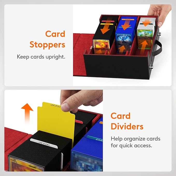 Lifewit Trading Card Storage Box - Image 6
