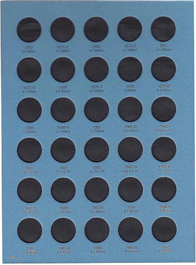 Whitman US Flying Eagle, Indian and Lincoln Cent Coin Folder Five Volume Set - Image 5