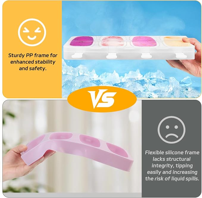 Stackable Popsicles Molds, BPA-Free Popsicle Molds - Image 4