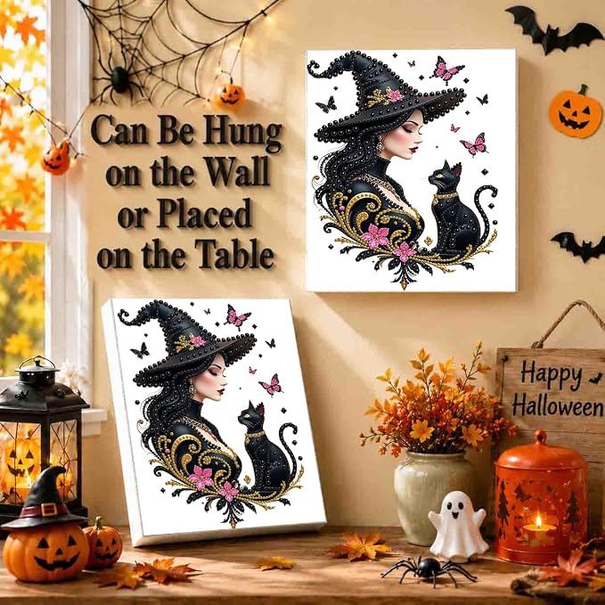 5D Witch Pearl Painting Kits for Adults - Image 3
