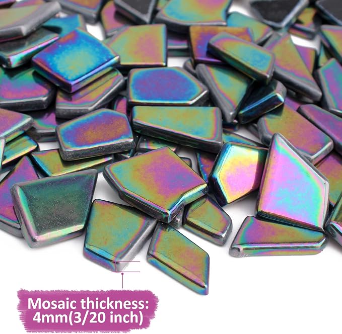 Youway Style Iridescent Glass Mosaic Tiles - Image 4