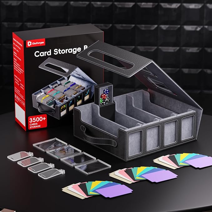 Trading Card Storage Box – 3500+ Magnetic MTG Deck Box - Image 9