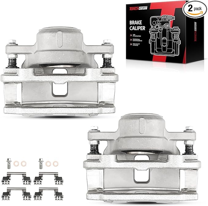 Torchbeam Front Brake Calipers Set for Chrysler 300 2005-2011, Dodge Charger 2006-2011, Dodge Magnum 2005-2008, Front Left and Front Right Calipers Replace # 18B4968+18B4969