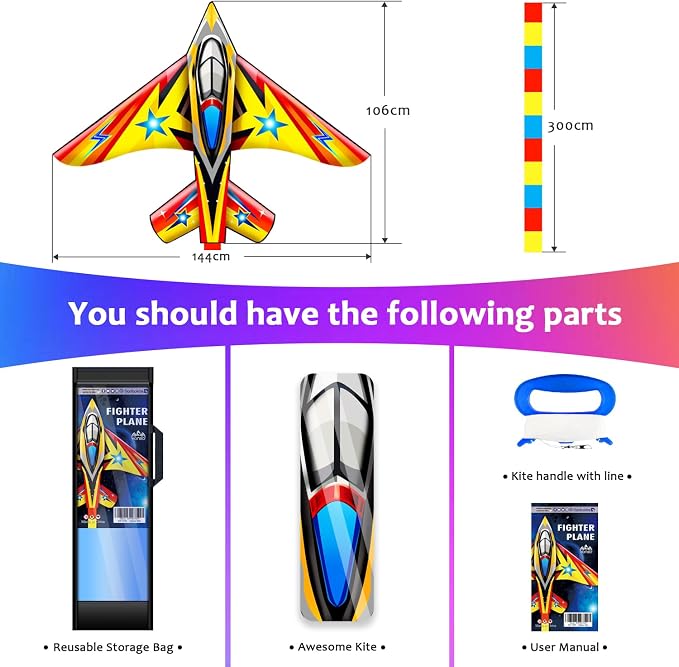 HONBO 58" Fighter Plane - Image 5