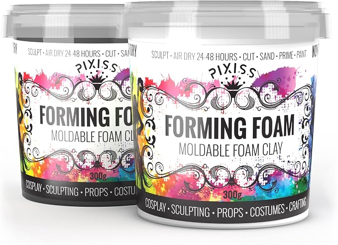 Cosplay Foam Sculpting Clay Set by PIXISS