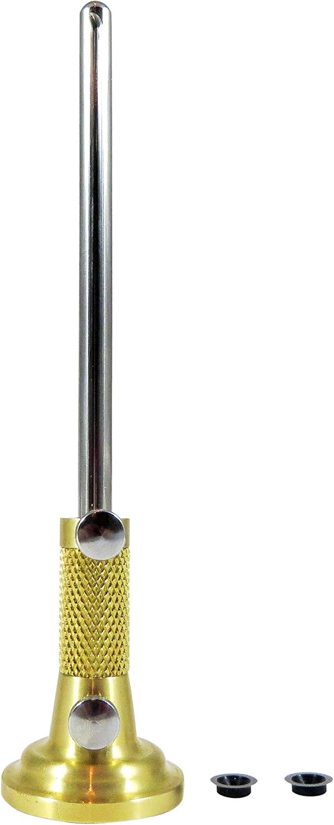 Taytools 464763 Solid Brass Wheel Woodworking Precision Marking Cutting Gauge with 2 Extra Cutters Micro Adjust Head