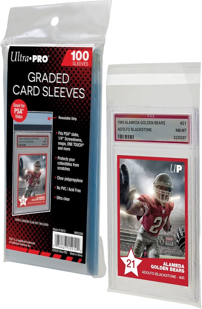 Ultra Pro Card Supplies PSA Graded Standard Card Sleeves - Image 2