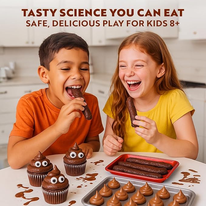 Playz Edible Poo Chocolate & Candy Making Science Kit - Image 6