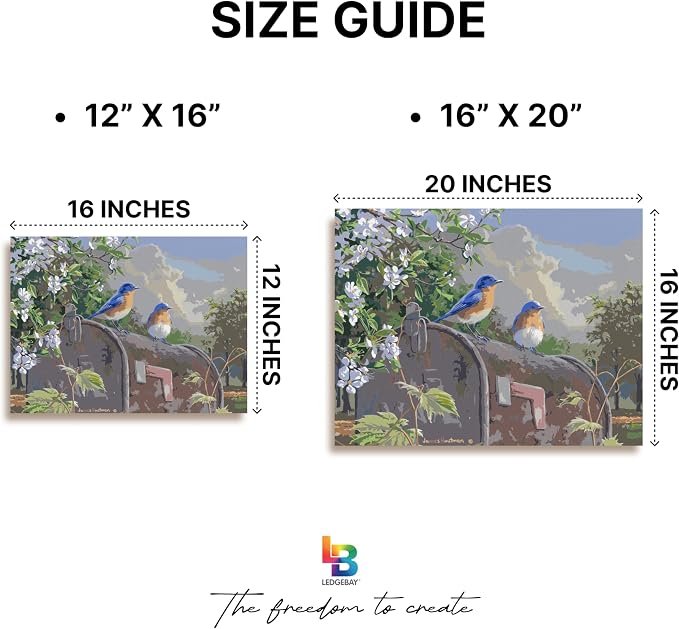 Ledgebay DIY Paint by Numbers Kit - Image 5
