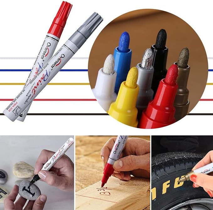 TFIVE Paint Pens Paint Markers on Almost Anything Never Fade Quick Dry and - Image 4
