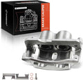 A-Premium Disc Brake Caliper Assembly With Bracket Compatible with Chevy, Cadillac, GMC and Hummer Models - Silverado 1500 2500 3500, Escalade, Tahoe, Sierra 1500 2500 3500, Savana 1500