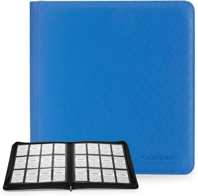Card Binder – 720 Capacity, Zippered Trading Card Holder by Unknown
