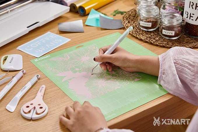 Xinart Standard Cutting Mat for Cricut Maker 3/Maker/Explore 3/Air 2/Air/One - Image 4