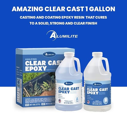 Alumilite Amazing Clear Cast Epoxy Resin Kit 1 Gallon - Image 2