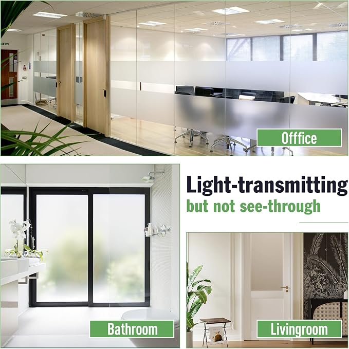 DWIL Frosted Glass Paint, 5oz Window Privacy Paint, Waterproof Frosted Glass - Image 6