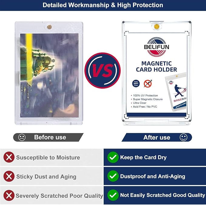 20-Pack One Touch Magnetic Card-Holders - Image 3