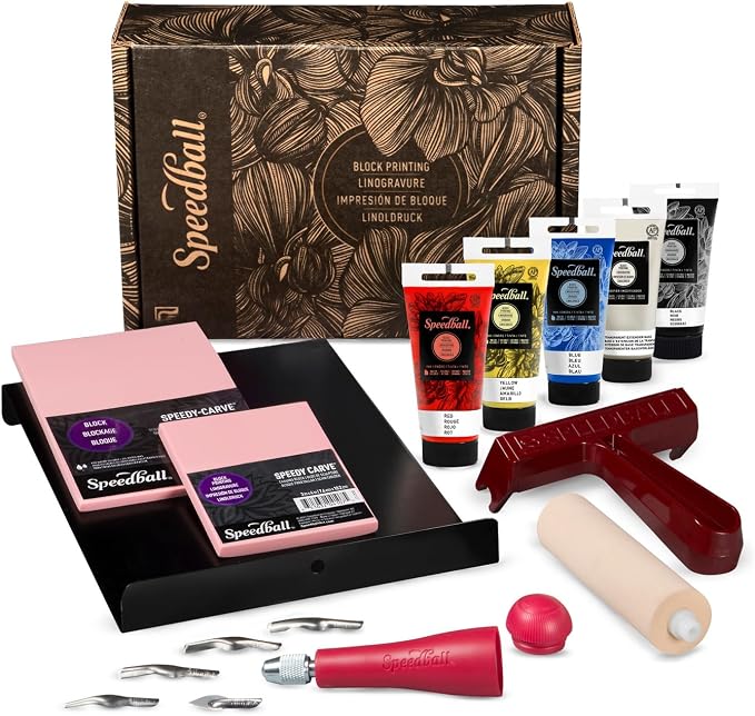 Speedball Deluxe Block Printing Kit by SpeedballArt