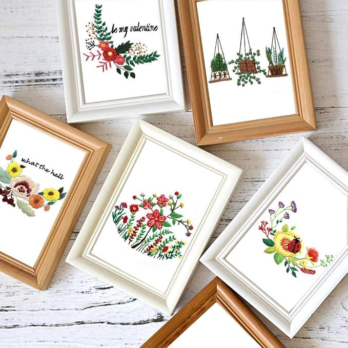 Louise Maelys Flower Embroidery Kits - Image 5