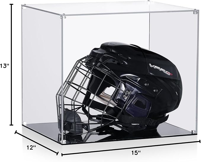 All Clear Acrylic Helmet Display Case, Assembly Box - Image 7