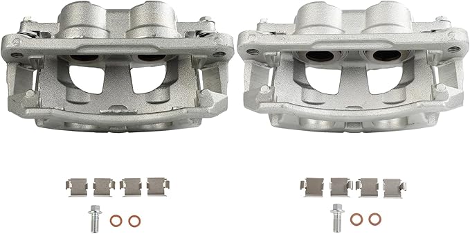 SCITOO 18B5173 18B5172 Front Left & Right Disc Brake Calipers Assembly w/Bracket For Dodge For Ram 2500/For Ram 3500/For Ram 4000,For Ram For 2500/For 3500/For 4000