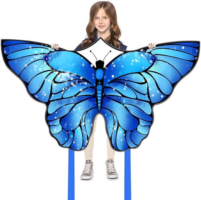 Butterfly Kites for Kids and Adults, 300ft String Handle Included by Kaiciuss