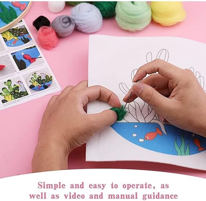 CaptainCrafts Needle Felting Kit - Image 6