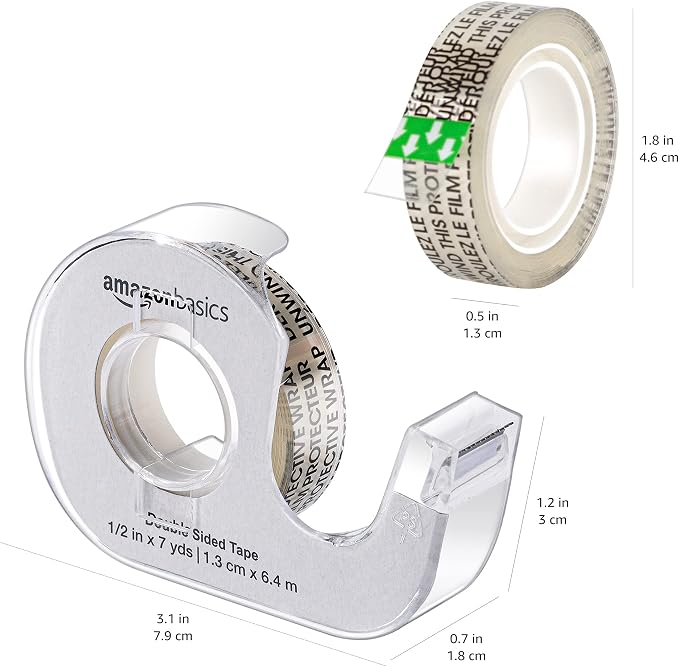 Amazon Basics Double Sided Permanent Tape - Image 3