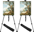 NS JYMB Black 2 Pack Adjustable Art Easel Stand by Ns+Jymb
