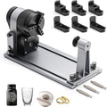 MD18 Rotary Roller, 3-in-1 Accessories Kit for Genmitsu L8, Z6, Kiosk, Multi Jaw Chucks for Glass, Cylindrical Objects, Baseball Bat, Ring, Bottles Cups