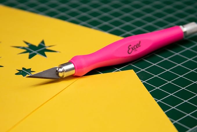 Excel Blades Fit Grip Craft Knife, #11 Blade, Rubber Grip, USA Made - Image 11