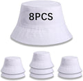 Bucket Hats Bulk Solid Color DIY Blank Hat Bucket Hats by DASSNANE