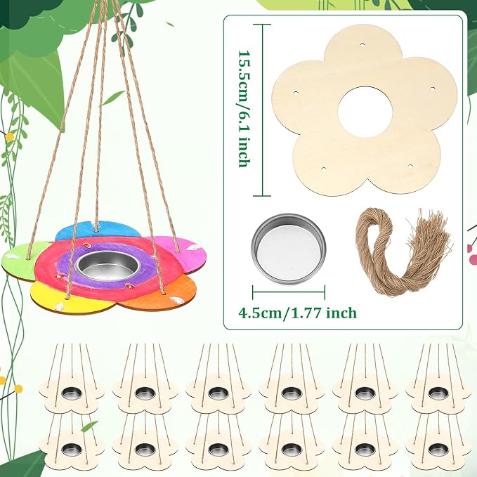 DoubleFill 60 Pcs Bird Feeder Craft Kits - Image 2