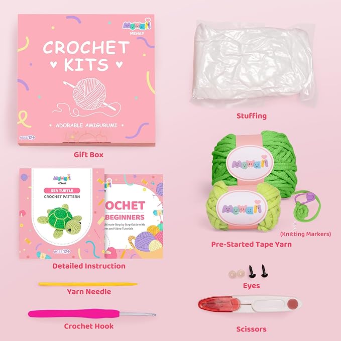 Mewaii Crochet Kit for Beginners Level 1 - Image 4