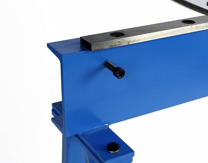 Erie Tools Manual Guillotine Shear 32" x 16 Gauge Sheet Metal Plate Cutting Cutter w/Stand