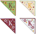 Personalized Embroidered Corner Mark, 4 Pack, Finished Initial Felt Bookmark by Unknown