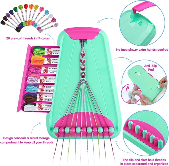 Maynacs Friendship Bracelet Making Kit - Image 2