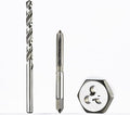 toolant 10-32 NF Tap and Die Set with #21 Drill Bit Combo for Threading
