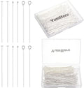 210 Pcs 70mm/2.76 Inch 21 Gauge Head Pins by Yumttero