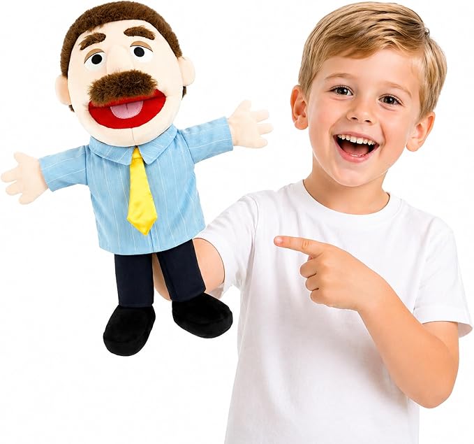 Family Hand Puppets for Kids by Okegztoa